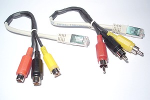 Adaptateur RJ45 - RCA - 130105